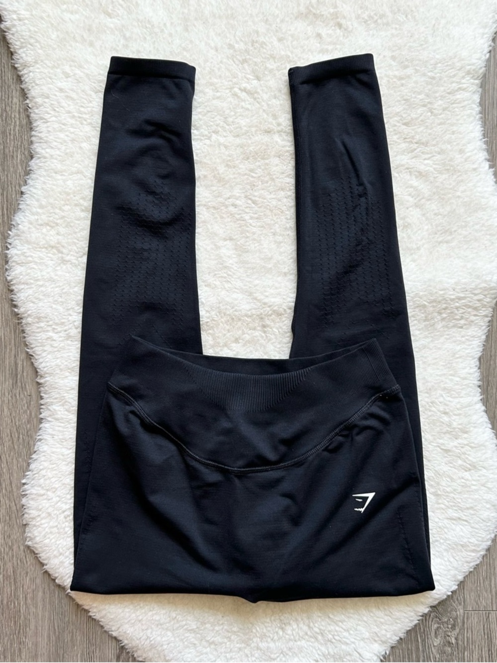 Gymshark Black Seamless High-Waist Athletic Leggings